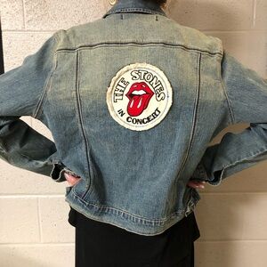Denim Jacket Rolling Stones concert 2006